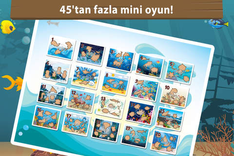 Toddler Milo Sealife Fun sea puzzle screenshot 2