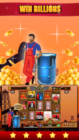 Oil Mania Slots - A Petrol Casino Machine