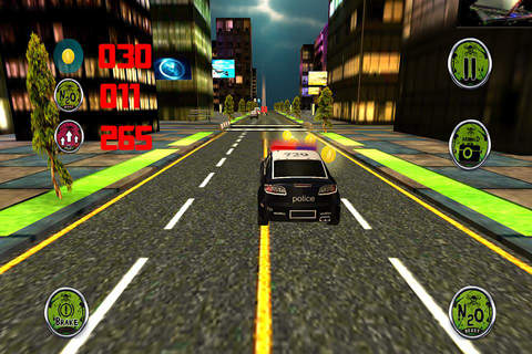 3D Police Cars Real Chasing Traffic - Racing game screenshot 3