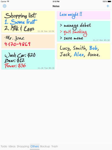 【免費生產應用App】Sticky Notes - GTD & Todo List-APP點子