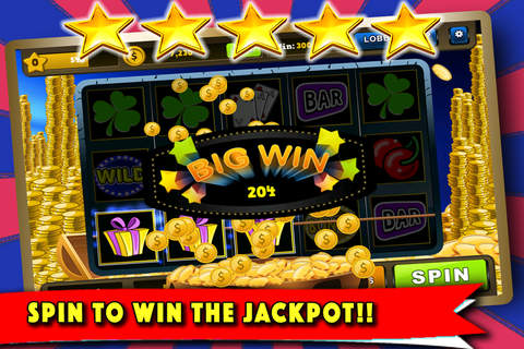 Super Classic Casino Slots - 9 Pay Lines Deluxe Edition screenshot 2