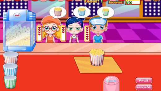 免費下載遊戲APP|Popcorn maker - Serve your customer with popcorn and this fun cooking game. app開箱文|APP開箱王