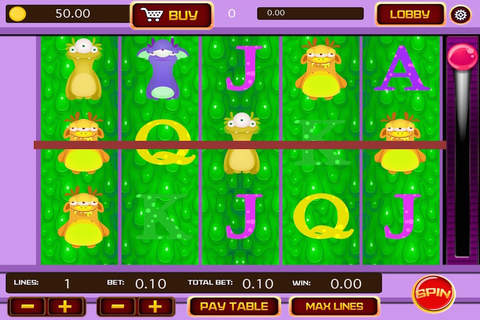 Monster Slots Machine Coin Jam With Bonus screenshot 2