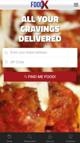 Food X Restaurant Delivery Service