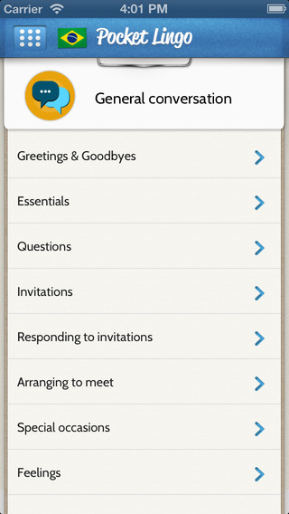 【免費教育App】Brazilian Portuguese Pocket Lingo - for trips to Brazil-APP點子