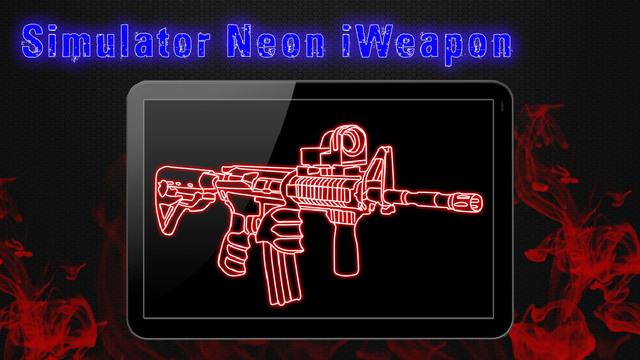 【免費遊戲App】Simulator Neon Weapon-APP點子