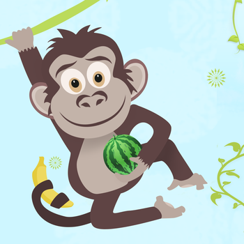 Crazy Monkey Fruit Blast Island Pro - best bubble matching game LOGO-APP點子