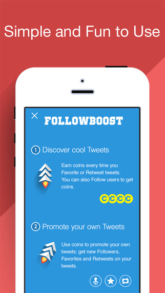 【免費社交App】FollowBoost for Twitter Pro - Get Followers, Retweets and Favorites in Minutes-APP點子