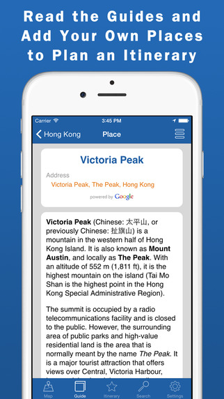 【免費旅遊App】Hong Kong Travel Guide & Offline Map-APP點子