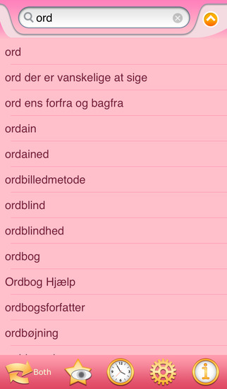 【免費書籍App】English <-> Danish Dictionary Free-APP點子