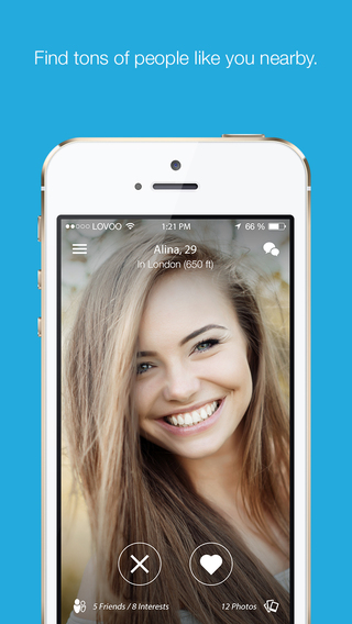 VOO Dating App - free fun LOVOO match for men and women