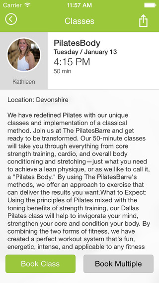 【免費健康App】The PilatesBarre-APP點子