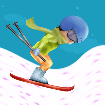 Awesome Ski Mountain Rider - Cool speed Hill race LOGO-APP點子