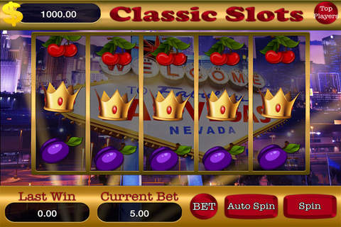 -A- Aaba Amazing Classic Slots - Las Vegas Edition 777 Gamble Game Free screenshot 2