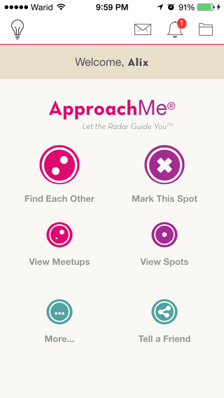 【免費工具App】ApproachMe - Radar to Find Each Other & Saved Locations-APP點子