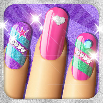 Glitter Nails™ Manicure Makeover Game for Girls LOGO-APP點子