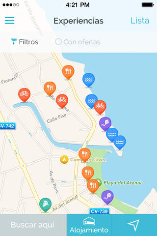 Bookaplan - Experiencias inolvidables de ocio con ofertas y videos geolocalizadas screenshot 2