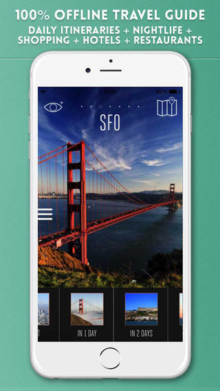 San Francisco Travel Guide with Offline City Stree