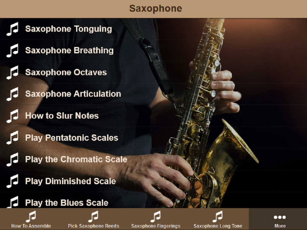 App Shopper Saxophone Lessons Learn To Play The Saxophone Music