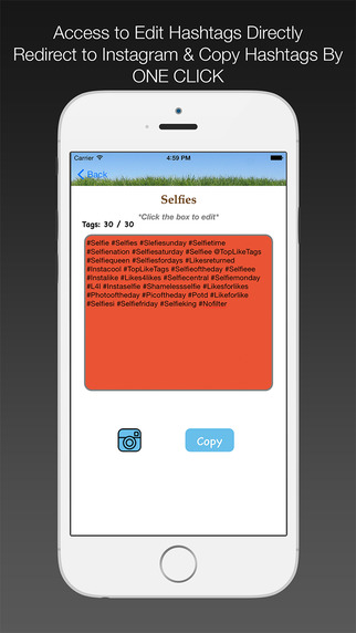 【免費社交App】TopLikeTags Pro - Copy and Paste Instagram Hashtags To Get More Real Likes and Followers-APP點子