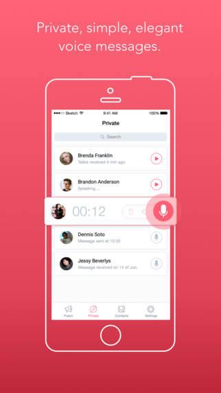 Talkie – Voice Chat App