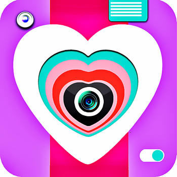 Heart Cam - A Love Photo Editor & Creator With Lol Stickers,Camera Effect & Cool Text on Valentine Pics LOGO-APP點子