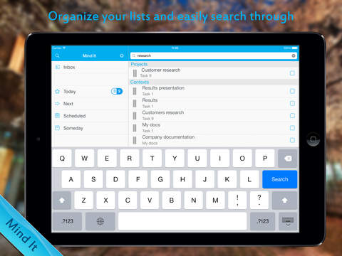 【免費生產應用App】Mind It – Getting Things Done, Project Manager, To Do & Task List Organizer-APP點子