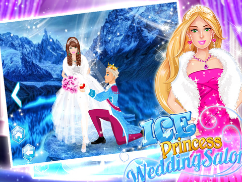 【免費遊戲App】Ice Princess Wedding Salon-APP點子