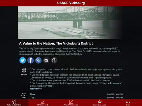 免費下載商業APP|USACE Vicksburg app開箱文|APP開箱王
