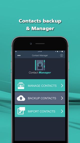 Contacts Manager - ِEdit Contacts Backup on Dropbox iCloud and Google drive