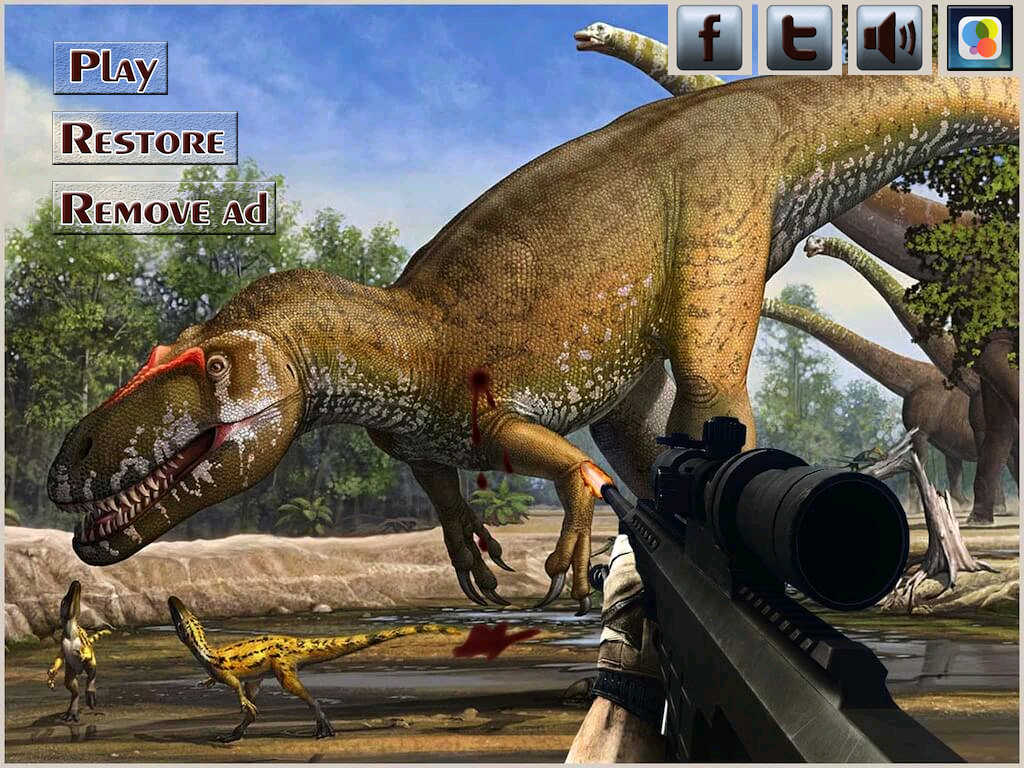 App Shopper Dino Shooting Adventure In Jungle And Desert The Shooting Game (Games)