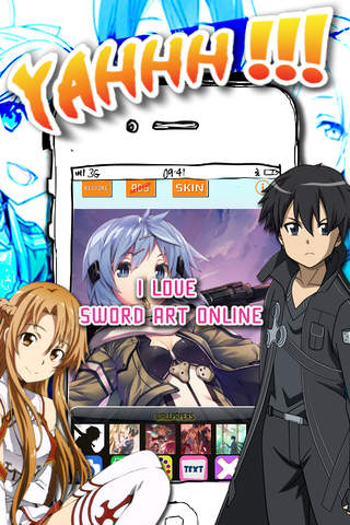 CCMWriter Manga & Anime Text Camera Sword Art Online screenshot 2
