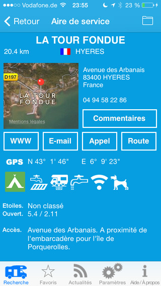 【免費旅遊App】Aires C.Car + - Camping-car Magazine-APP點子