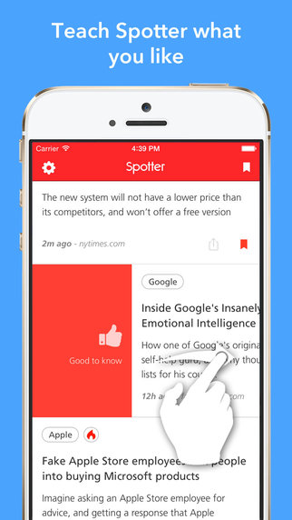 【免費新聞App】Spotter - Business news, personalized-APP點子