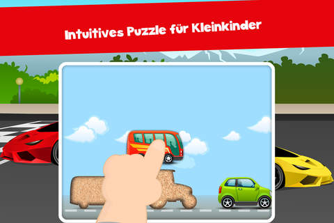 Baby Milo Cars, trains and plane puzzles for boys screenshot 4