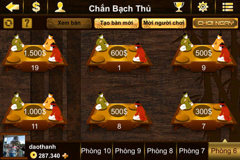 Chắn Bạch Thủ - Choi Chan Online screenshot 3