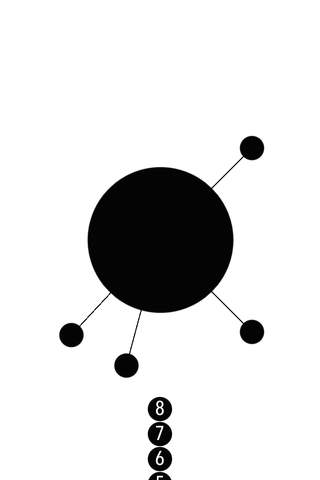 Balls Meet: Connect the black balls with over 1000 levels! screenshot 3