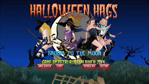 Halloween Hags - Broom to The Moon