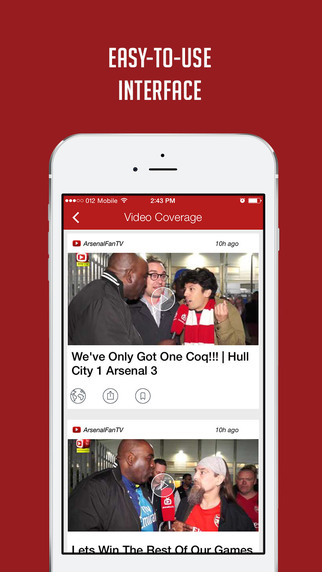 【免費運動App】News for Arsenal (Unofficial) - Live Scores, Transfers & Rumours - Sportfusion-APP點子