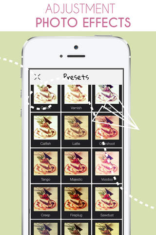 Vintage FX - Free Photo Editing & Texting App for Instagram, Facebook, Twitter screenshot 3