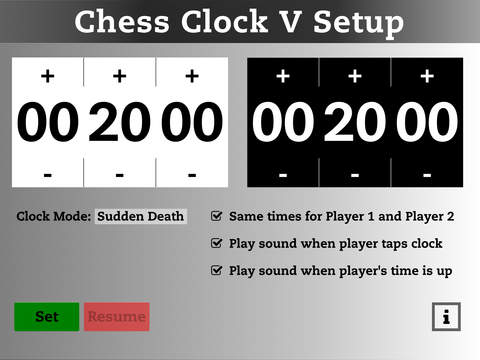 【免費遊戲App】Chess Clock V-APP點子