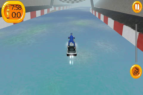 Water Motorcycle Race 3D screenshot 2