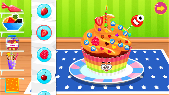 Cupcake Studio - Junior Chef's Dessert Maker Bakery with Baking and Cooking Games