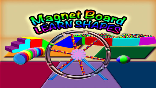 Shapes Magnet Board Preschool Learning Experience Game
