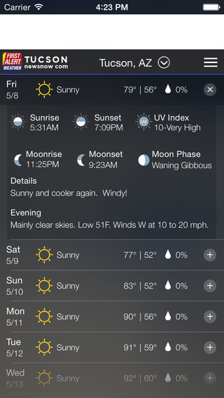 【免費天氣App】TucsonNewsNow Weather Now-APP點子