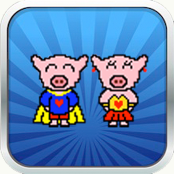 Super Hero Pig LOGO-APP點子