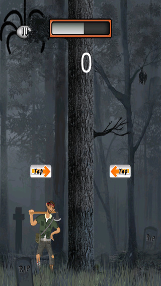 【免費遊戲App】Graveyard Timber Man - Cut Your Trees on Halloween Spooky Style Paid-APP點子