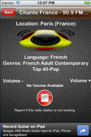 French français Radios screenshot 2