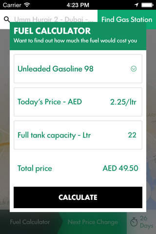UAE Petrowatch screenshot 4