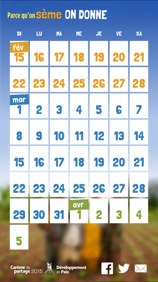 【免費教育App】Calendrier Carême de partage-APP點子